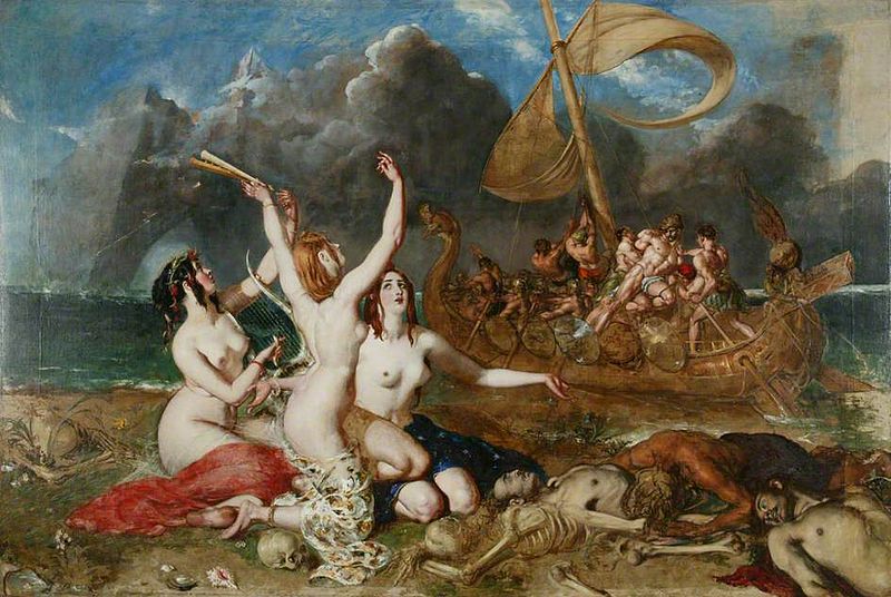 What is Strategy? - The Sirens and Ulysses by William Etty, 1837