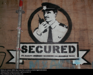 Secured by banksy