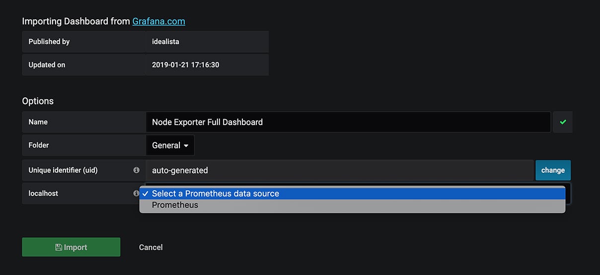 grafana-datasourcePS